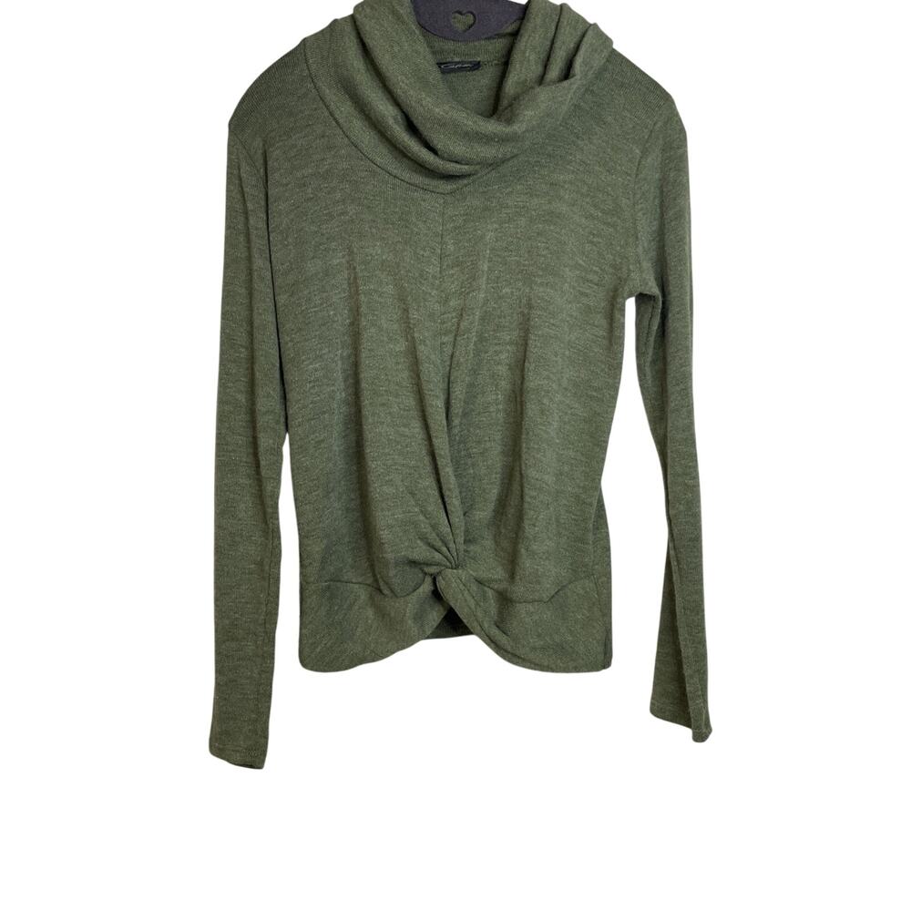 Colette NWT Long Sleeve Top - Cowl Neck - Green